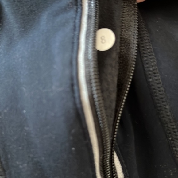 LULULEMON hoodie in black and gray size 8 - Picture 6 of 6